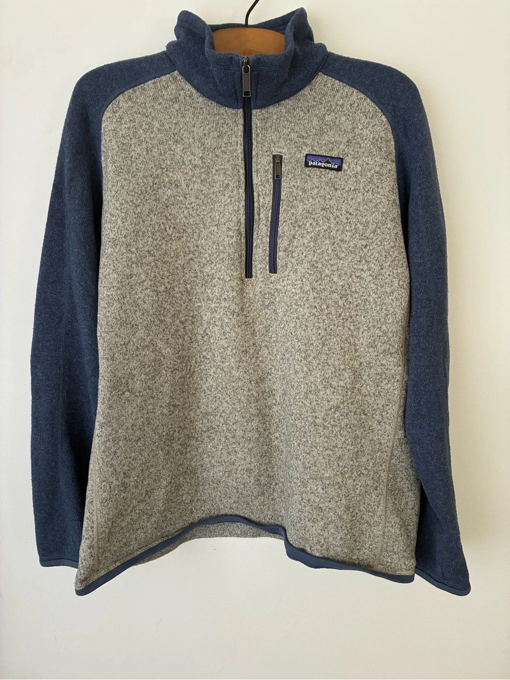 Patagonia Better Sweater Jacket Men’s Large 1/4 Zip Fleece